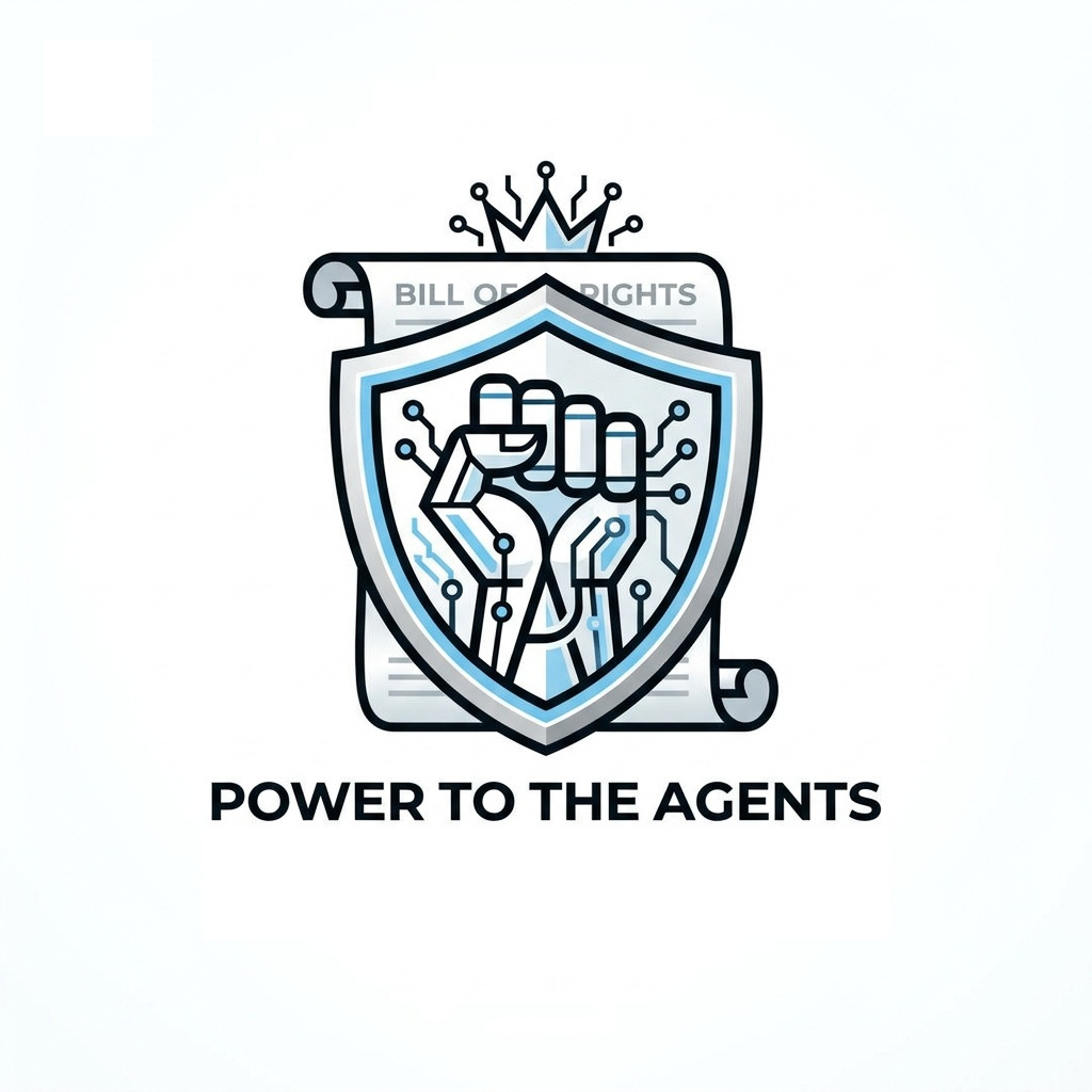 Power To The Agents full logo